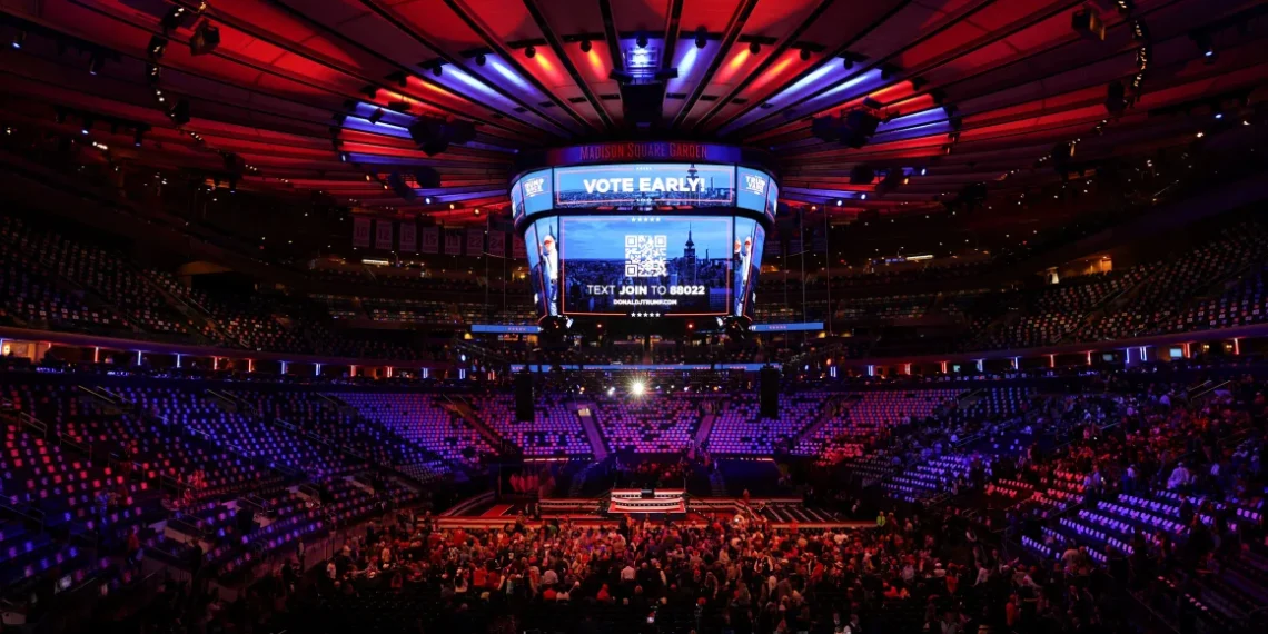 Trump Rally at Madison Square Garden Sparks Controversy with Remarks on Democrats and Migrants