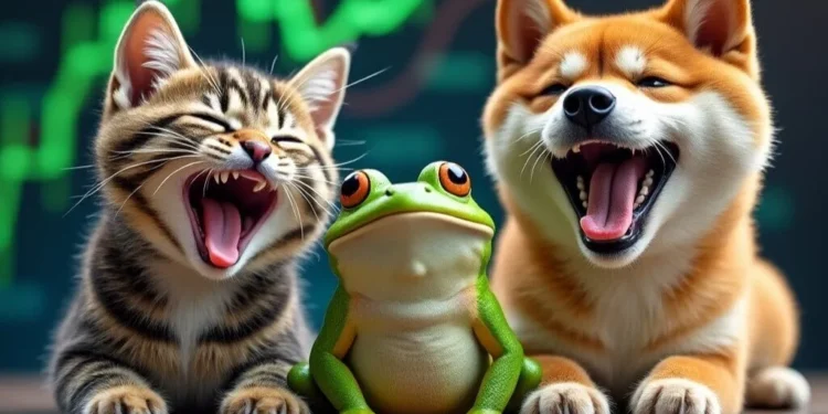 Pepe Breaks into Top 20 Cryptos, Surges Past Dogecoin in Weekly Gains