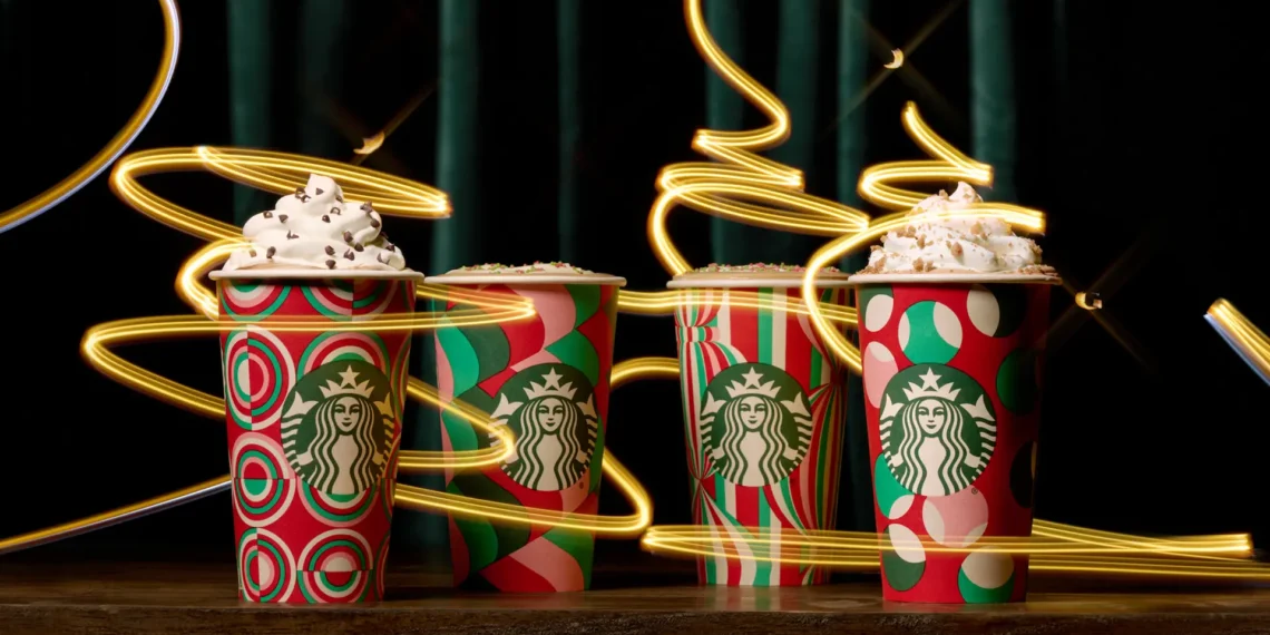 Festive New Refreshers & Food, Beginning November 7