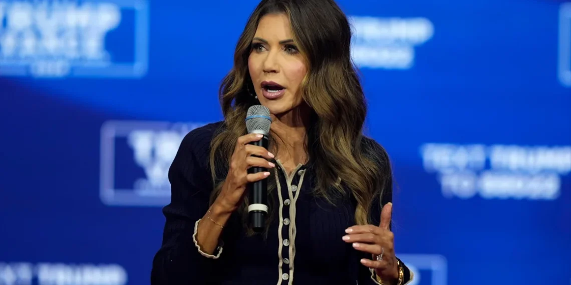 Kristi Noem Appointed as Homeland Security Chief: A Trump Loyalist in Charge