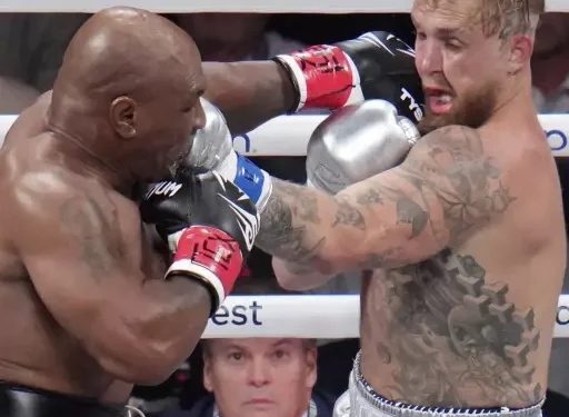 Jake Paul Dominates 58-Year-Old Mike Tyson in Boxing Showdown