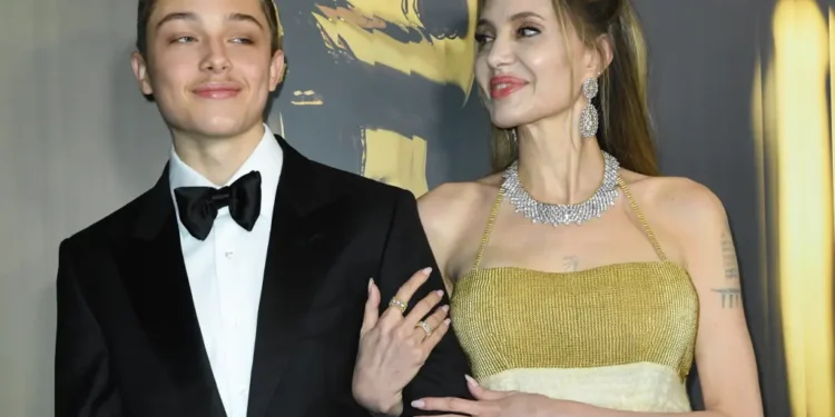 Angelina Jolie and Son Knox Shine at Governors Awards in Rare Appearance