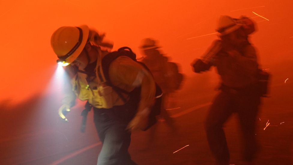 Mandatory Evacuations Issued for Franklin Fire in California