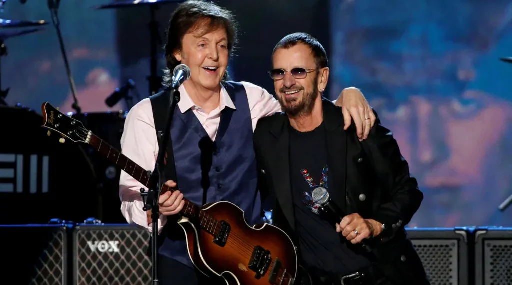 Beatles Legends Paul McCartney and Ringo Starr Share the Stage Again - Reuters