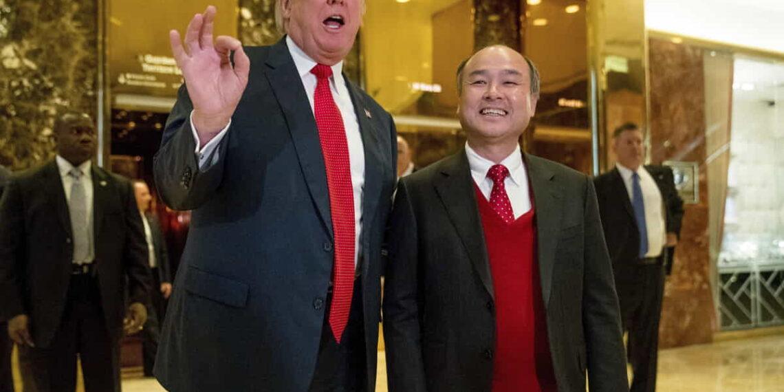 Trump, SoftBank CEO Unveil $100 Billion Investment in U.S. Economy - Andrew Harnik | AP