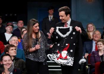 How the Ugly Christmas Sweater Became a Holiday Must-Have - Lloyd Bishop/NBCUniversal/Getty Images