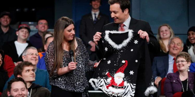 How the Ugly Christmas Sweater Became a Holiday Must-Have - Lloyd Bishop/NBCUniversal/Getty Images
