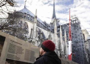 How Advanced Scanning Rebuilt Notre Dame Cathedral After the Fire - Thomas Hubert/Sipa/AP