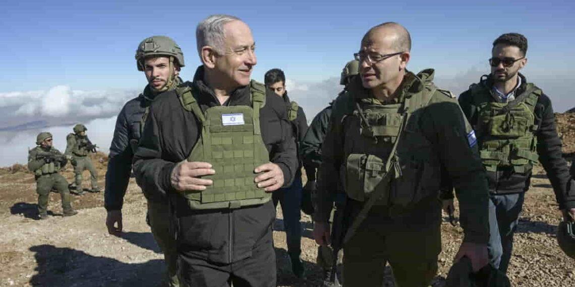 Netanyahu's Visit to Syrian Buffer Zone Signals Long-Term Israeli Presence - Israel Govt. Press Office via AP