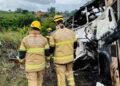 Fatal Bus Crash in Brazil: 38 Dead, Many Injured - Belo Horizonte Military Fire Dep/Handout/Reuters