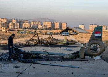 Syria's Military Infrastructure in Ruins After Israeli Airstrikes and Rebel Takeover - Scott Peterson/Getty Images