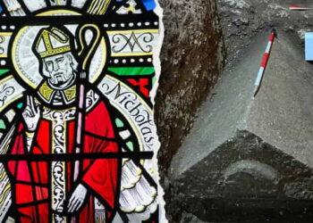 Excavation Near St. Nicholas Church Uncovers 1,600-Year-Old Sarcophagus (iStock; Ministry of Culture and Tourism of the Republic of Turkey)