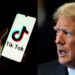 Trump Seeks Delay in TikTok Ban for His Administration to Act - AFP/Getty Images photo illustration