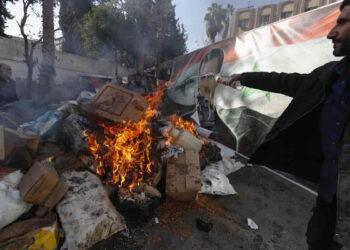 Sectarian Violence Escalates in Syria as Islamist Forces and Assad Loyalists Clash - Omar Sanadiki/AP Photo