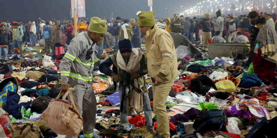 Devastation at Religious Festival: Stampede Kills Several in India - Sharafat Ali/Reuters