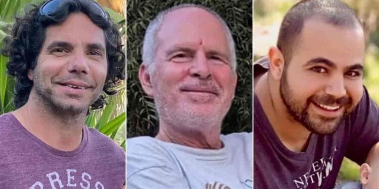 Hamas to Release Three Israeli Hostages, Including American and Father of Baby - Kalderon Family/Hostages and Missing Families Forum vin CNN Photo
