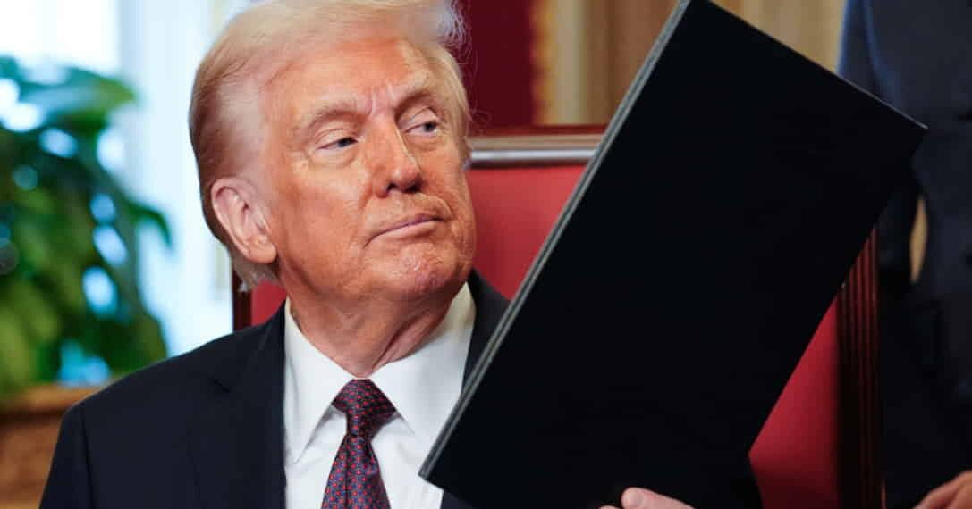 Trump Signs Executive Orders on Immigration, Economy, and Energy - Photo via AP News Live Video