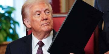 Trump Signs Executive Orders on Immigration, Economy, and Energy - Photo via AP News Live Video