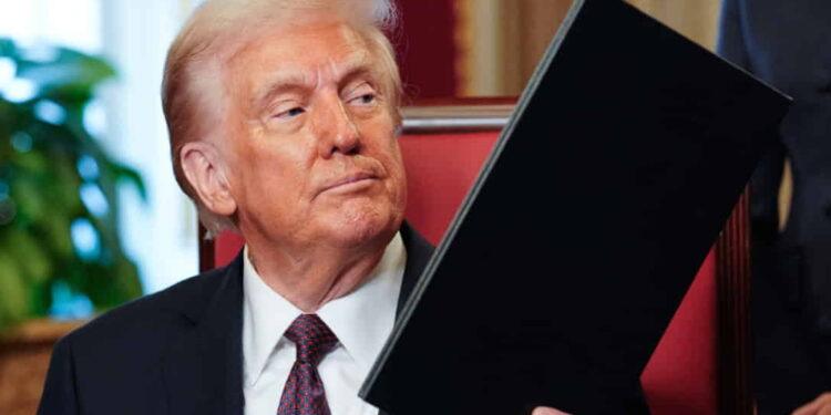 Trump Signs Executive Orders on Immigration, Economy, and Energy - Photo via AP News Live Video