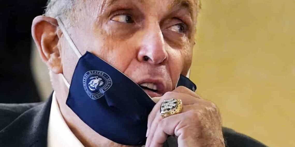 Rudy Giuliani Refuses to Give Up His Yankees World Series Rings - AP Photo/Kathy Willens,File