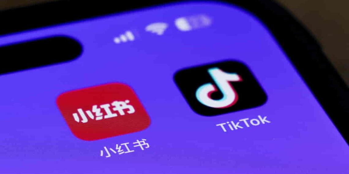 Cultural Exchange Sparks Between China and the US on Xiaohongshu - AP Photo/Andy Wong