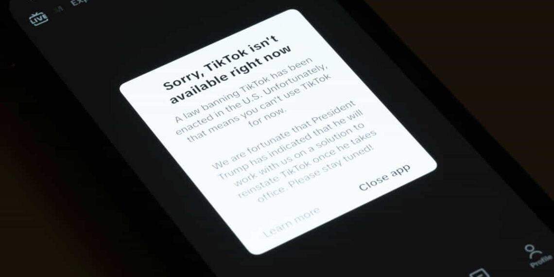 TikTok Temporarily Unavailable in U.S. Following Supreme Court Ruling - Andy Bao/AP Photo