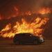 Hughes Fire Sparks Evacuations Amid Red Flag Warnings in LA County - Ethan Swope/AP Photo