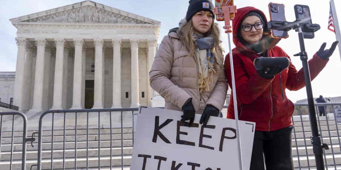 Supreme Court Upholds Law That Could End TikTok in the U.S. - AP Photo/Jacquelyn Martin, File