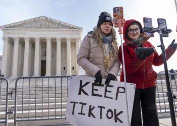 Supreme Court Upholds Law That Could End TikTok in the U.S. - AP Photo/Jacquelyn Martin, File