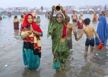 Prayagraj Hosts the Biggest Religious Event on Earth: Maha Kumbh - AP Photo/Ashiwini Bhatia