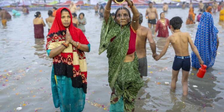 Prayagraj Hosts the Biggest Religious Event on Earth: Maha Kumbh - AP Photo/Ashiwini Bhatia
