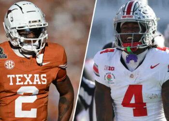 Cotton Bowl Showdown: Texas Ties Ohio State in Third Quarter Drama - Getty Images