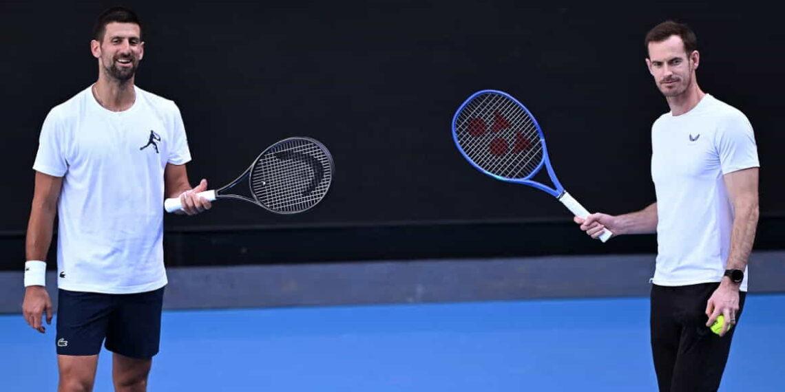 Andy Murray Joins Novak Djokovic’s Coaching Team for Australian Open Challenge - William West/AFP/Getty Images