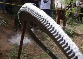 Kenya's Space Agency Analyzes Large Object That Fell from Sky - KBC/YouTube