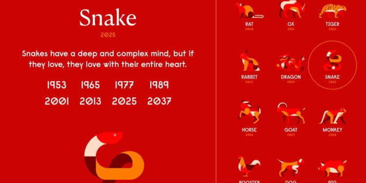 Zodiac Forecast 2025: What the Year of the Snake Has in Store for You - chinesenewyear/Photo