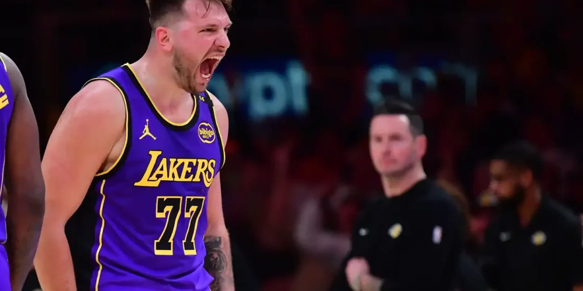 Dončić’s Revenge Game: Triple-Double Fuels Lakers’ Win - Gary A. Vasquez/Imagn Images