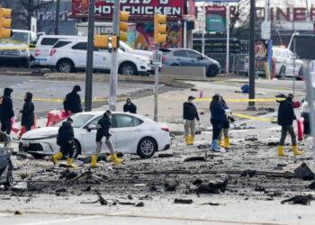 Medical Flight Ends in Disaster: Fiery Crash Kills Six - Matt Rourke/AP Photo