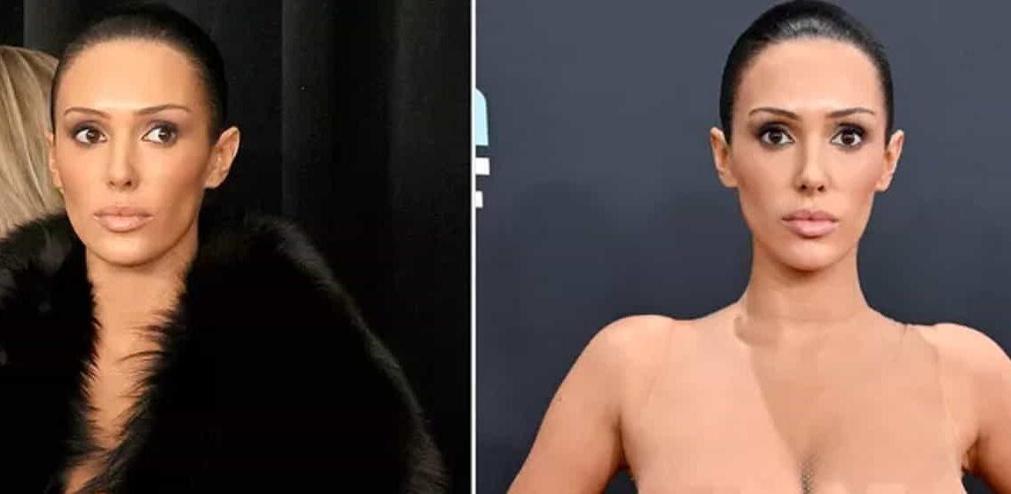 Bianca Censori Drops Her Coat to Reveal Daring Naked Look at the Grammys - Gilbert Flores/Billboard via Getty Images