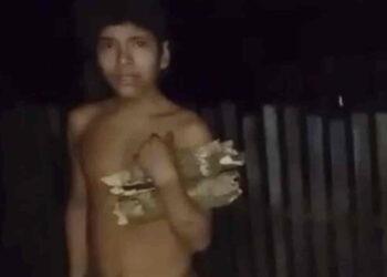 Brazilian Authorities Confirm Brief Contact with Isolated Amazon Tribe Member - AP Photo