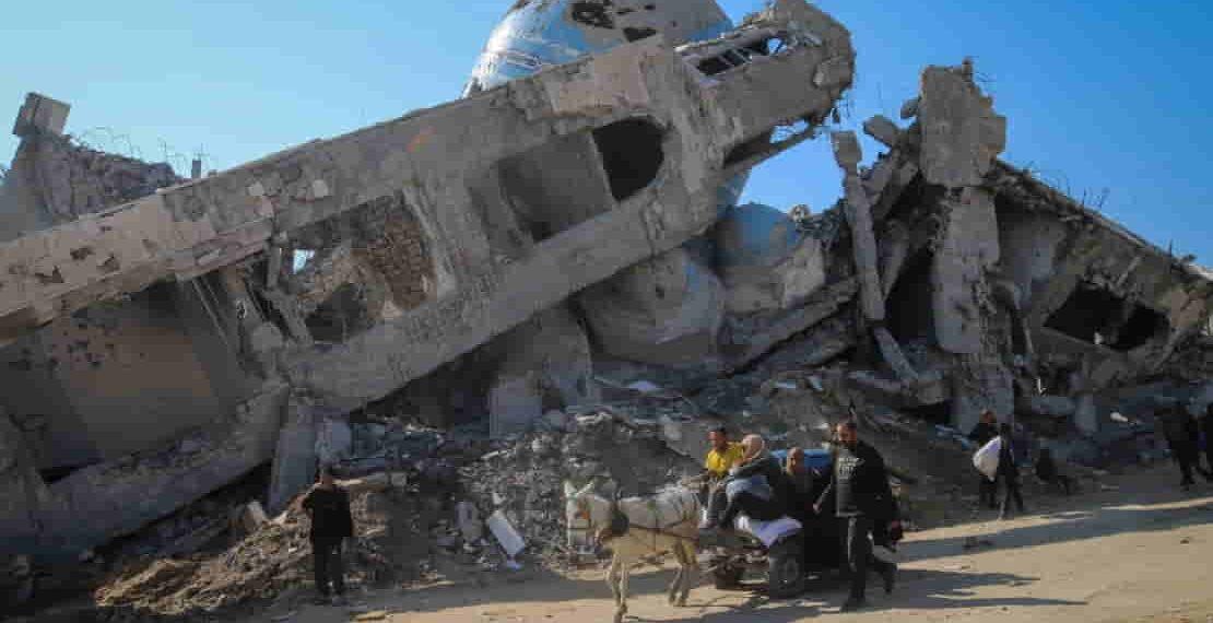 Trump Pushes for Palestinians to Move Out of Gaza for Good - Jehad Alshrafi/AP