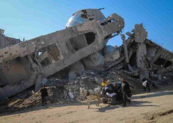 Trump Pushes for Palestinians to Move Out of Gaza for Good - Jehad Alshrafi/AP