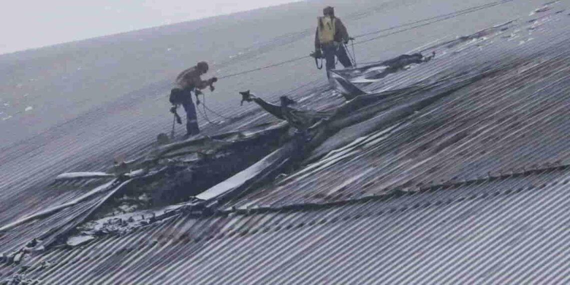 Fears Rise as Drone Damages Chernobyl’s Protective Shell - Efrem Lukatsky/AP Photo