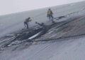 Fears Rise as Drone Damages Chernobyl’s Protective Shell - Efrem Lukatsky/AP Photo