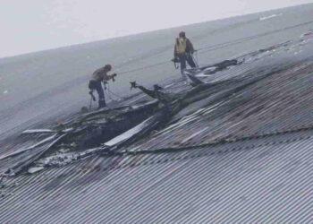 Fears Rise as Drone Damages Chernobyl’s Protective Shell - Efrem Lukatsky/AP Photo