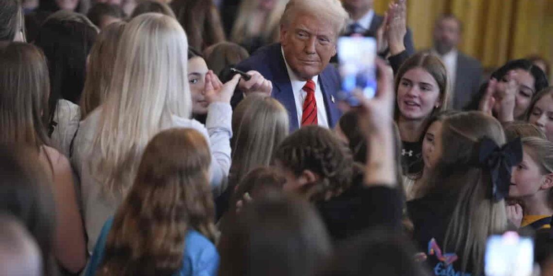 Trump’s Latest Order: Transgender Athletes No Longer Allowed in Women’s Sports - Evan Vucci/AP Photo