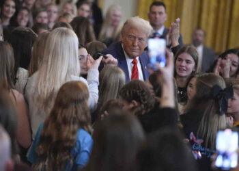 Trump’s Latest Order: Transgender Athletes No Longer Allowed in Women’s Sports - Evan Vucci/AP Photo