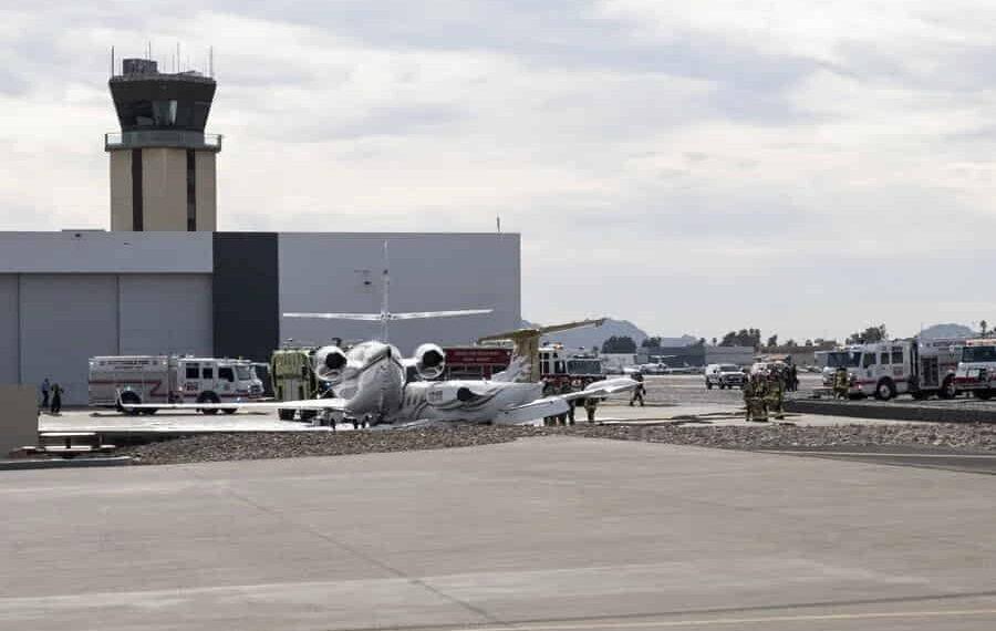 One Dead, Multiple Injured After Private Jets Crash in Arizona - @donniefitz2 via AP News