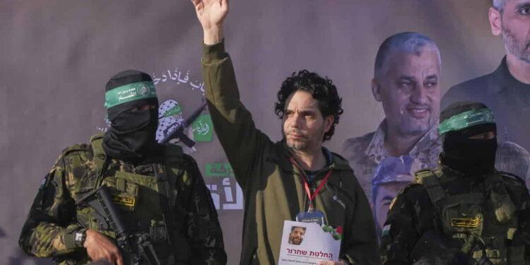 Emotional Reunions as Hostages and Prisoners Are Freed - Abdel Kareem/AP Photo
