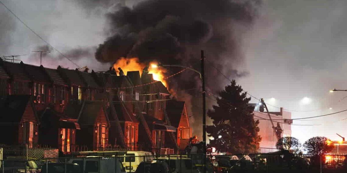 Jet Crashes Near Philadelphia Mall, Explosion Caught on Camera - Matt Rourke/AP Photo