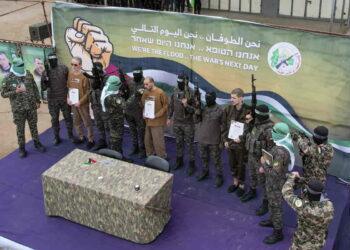 Tense Truce: Hamas and Israel Exchange Hostages and Prisoners - Mohammad Abu Samra/AP Photo